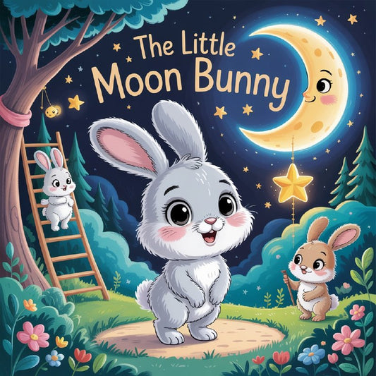 🌙 The Little Moon Bunny – Magical Bedtime Story PDF for Kids